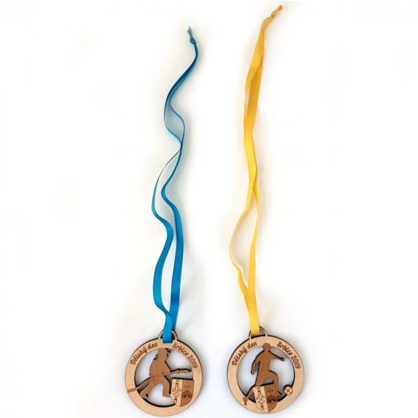 Medaile pro různé sporty s Vašimi údaji Medaila